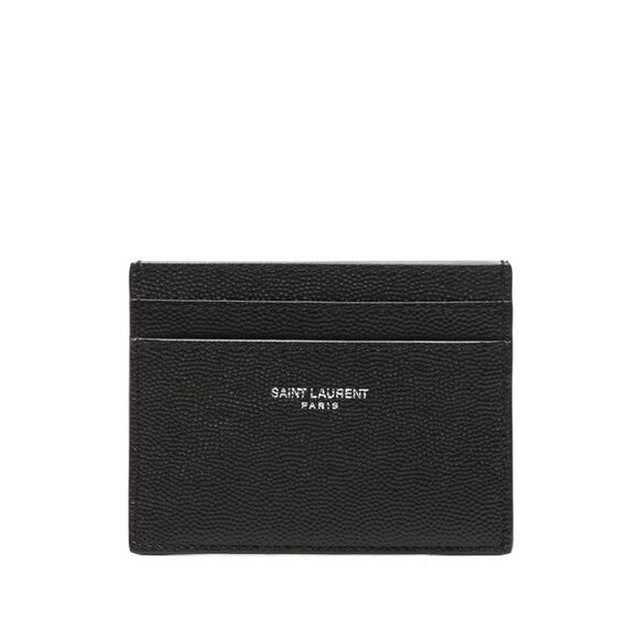 Saint Laurent Men Cardholder With Logo - Picture 1 of 3